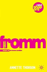 Cover of Erich Fromm by Annette Thompson