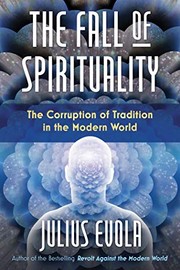 Front cover of Fall of Spirituality by Julius Evola