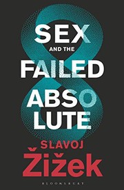 Front cover of Sex and the Failed Absolute by Slavoj Žižek