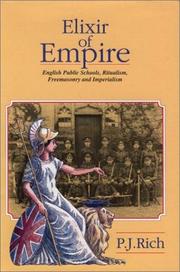 Front cover of Elixir of Empire by P. J. Rich