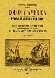 Front cover of Fuentes históricas sobre Colón y América by Pedro Martir Angleria