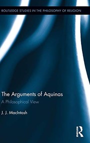 Front cover of Arguments of Aquinas by J. J. MacIntosh