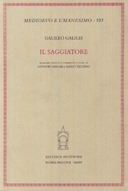 Cover of Il saggiatore by Galileo Galilei