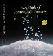 Front cover of Essentials of general chemistry by Darrell D. Ebbing