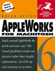 Cover of AppleWorks 6 for Macintosh by Nolan Hester