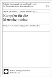 Front cover of Kämpfen für die Menschenrechte by Ortwin Buchbender