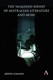 Front cover of 'Imagined Sound' of Australian Literature and Music by Joseph Cummins