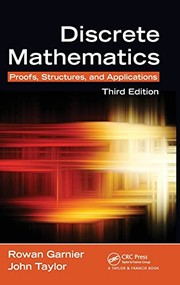 Cover of Discrete mathematics by Rowan Garnier