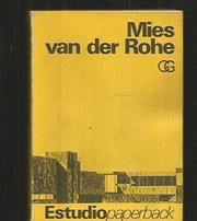 Front cover of Mies van der Rohe by Werner Blaser
