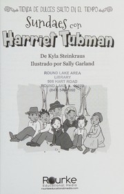 Front cover of Sundaes with Harriet Tubman by Kyla Steinkraus