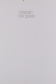 Cover of Classic Recipes by Victoria Chow