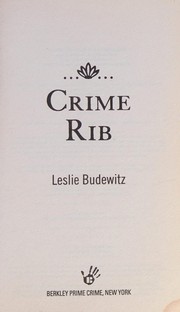 Cover of Crime Rib by Leslie Budewitz