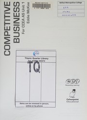 Cover of Competitive Business by Eddie McKee