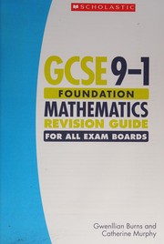 Cover of Maths Foundation Revision Guide for All Boards by Catherine Murphy