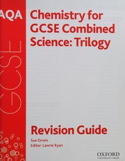 Front cover of Chemistry for Combined Science by Lawrie Ryan