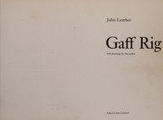 Cover of Gaff rig by John Leather