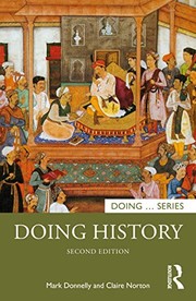 Cover of Doing History by Mark Donnelly