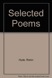Cover of Selected poems by Robin Hyde