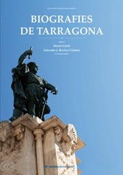 Front cover of Biografies de Tarragona by Manel Güell Junkert