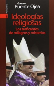 Cover of Ideologías religiosas by Gonzalo Puente Ojea