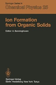 Cover of Ion Formation from Organic Solids by A. Benninghoven