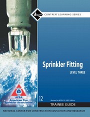Front cover of Sprinkler Fitter Level 3, 2007 NFPA Revision Trainee Guide, Perfect Bound by NCCER