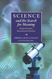 Front cover of Science & the search for meaning by Jean Staune
