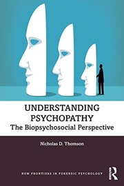 Cover of Understanding Psychopathy by Nicholas D. Thomson