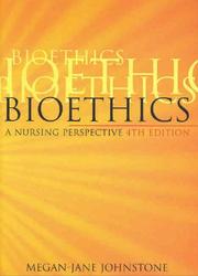 Cover of Bioethics by Megan-Jane Johnstone