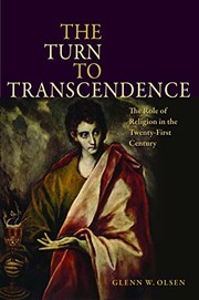 Front cover of The turn to transcendence by Glenn W. Olsen