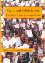 Front cover of Guns and ballot boxes by Damien Kingsbury