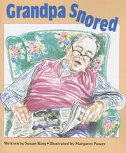 Cover of Grandpa Snored by Susan King