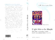 Cover of L'âghâ khân et les Khojah by Michel Boivin