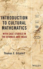 Front cover of Introduction to cultural mathematics by Thomas E. Gilsdorf