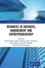 Cover of Advances in Business, Management and Entrepreneurship by Ratih Hurriyati