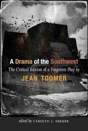 Front cover of Drama of the Southwest by Jean Toomer