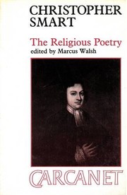 Cover of Christopher Smart by Christopher Smart