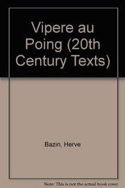 Cover of Vipère au poing by Hervé Bazin