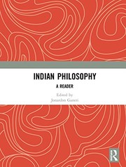 Cover of Indian philosophy by Jonardon Ganeri