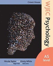 Front cover of Crown House WJEC Psychology by Nicola Taylor