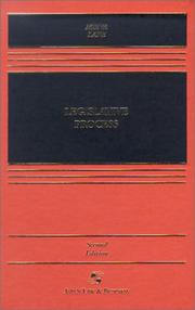 Cover of Legislative process by Abner J. Mikva