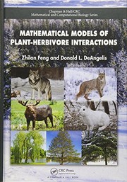 Front cover of Mathematical Models of Plant-Herbivore Interactions by Zhilan Feng