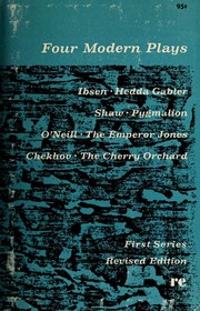 Front cover of Four Modern Plays -- first series, revised edition by Henrik Ibsen