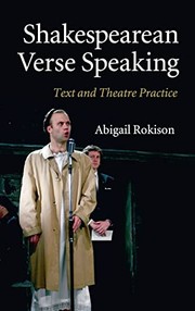 Front cover of Shakespearean verse speaking by Abigail Rokison