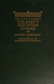 Front cover of The party and other stories [11 stories] by Антон Павлович Чехов
