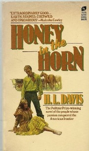 Cover of Honey in the Horn by Harold L. Davis