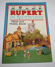 Cover of Rupert in Nutwood Press Out Model Book by Mary Risk