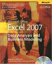 Cover of Microsoft  Office Excel  2007 by Wayne L. Winston