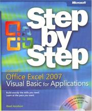 Cover of Microsoft Office Excel 2007 Visual Basic for applications step by step by Reed Jacobson
