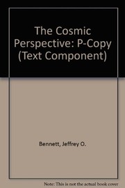 Cover of Cosmic Perspective P-copy (text Component) by Jeffrey O. Bennett